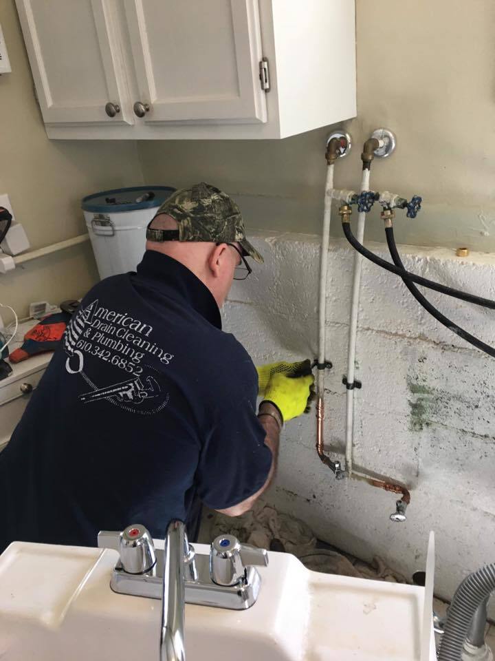 Kitchen and bathroom Wilmington plumbing by American Drain Cleaning and Plumbing LLC